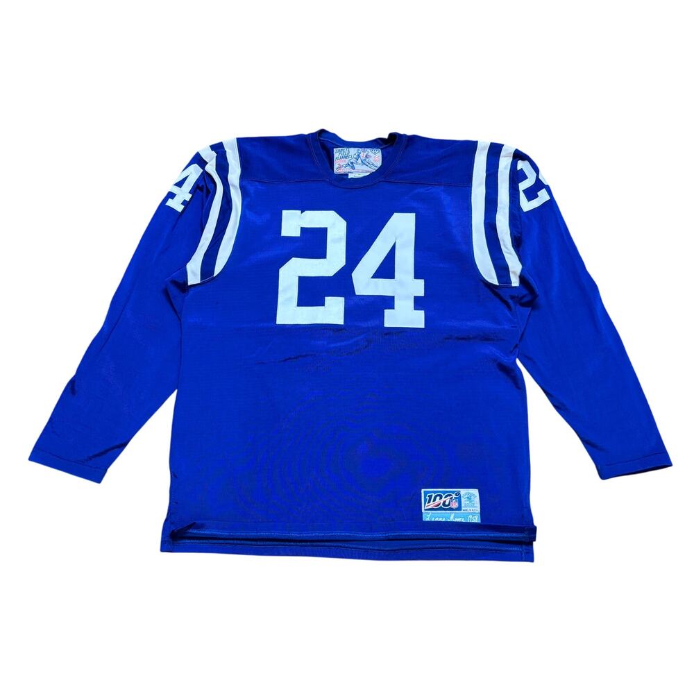 Rare Ebbets Field Flannels 1958 Baltimore Colts Lenny Moore 24 Jersey Men's XL